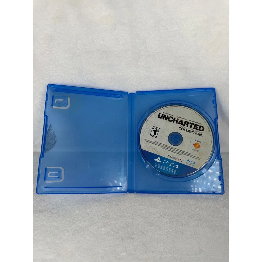Sony Uncharted The Nathan Drake Collection PS4 Blue Good Trilogy Remastered